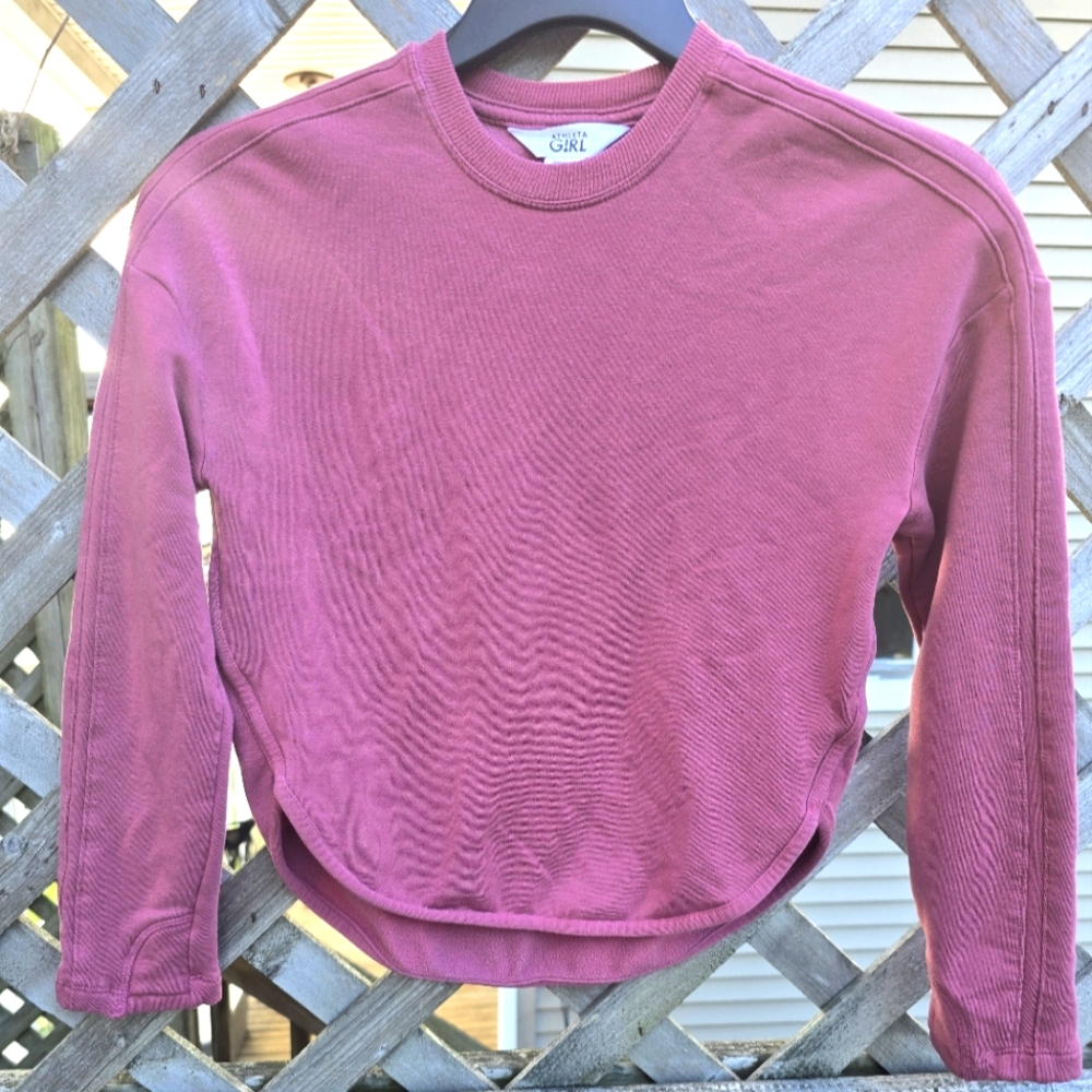 Athleta Girl's Red Sweatshirt